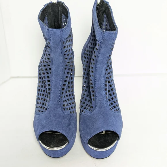 Colin Stuart suede heels - Picture 10 of 16